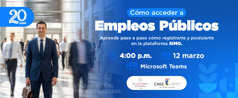 Charla: Cómo acceder a empleos públicos